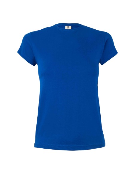 MK170CV.CAMISETA MANGA CORTA MUJER ROYAL BLUE  S-2XL